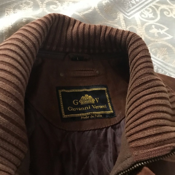 Men’s leather suede Italian made jacket - Picture 2 of 7